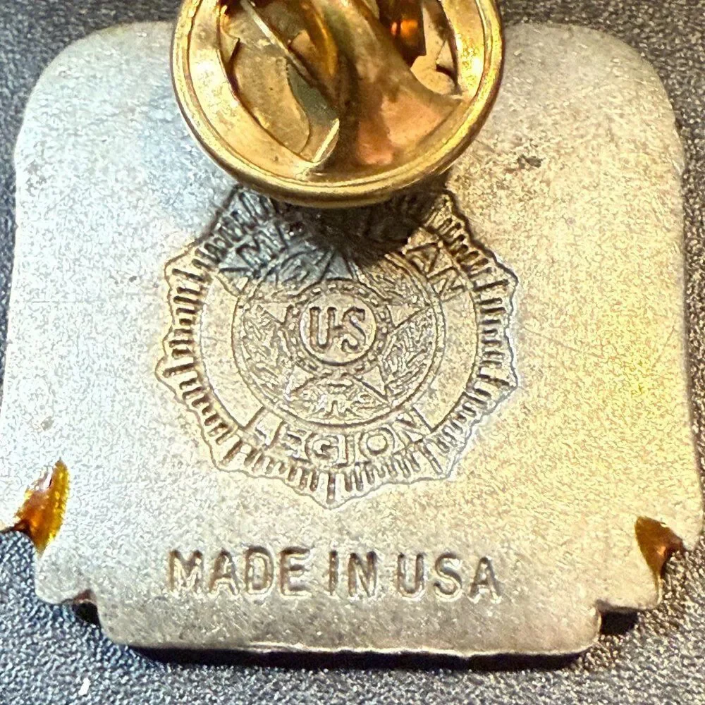 Vintage American Legion United States of America Air Force Collectible Lapel Pin